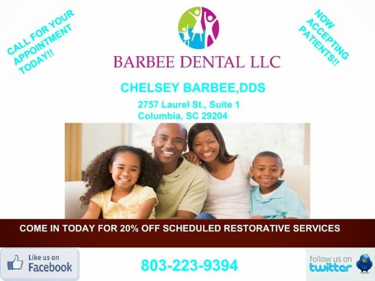 Barbee Dental LLC - Dentist At 2757 Laurel St, Columbia, SC 29204 2 photo 8bb0658a 1801 4e67 b9e3 bbeeccd10f9f 768x576