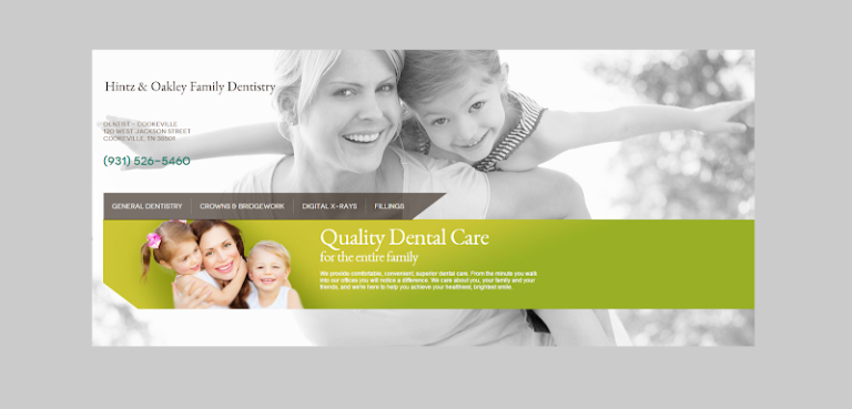 Hintz & Oakley Family Dentistry - Dental implants periodontist At 120 W Jackson St, Cookeville, TN 38501 3 photo b4b072de dff8 47e4 a4a6 55860294af1a 768x369