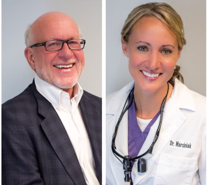 Drs Marciniak and Edge Dental Office