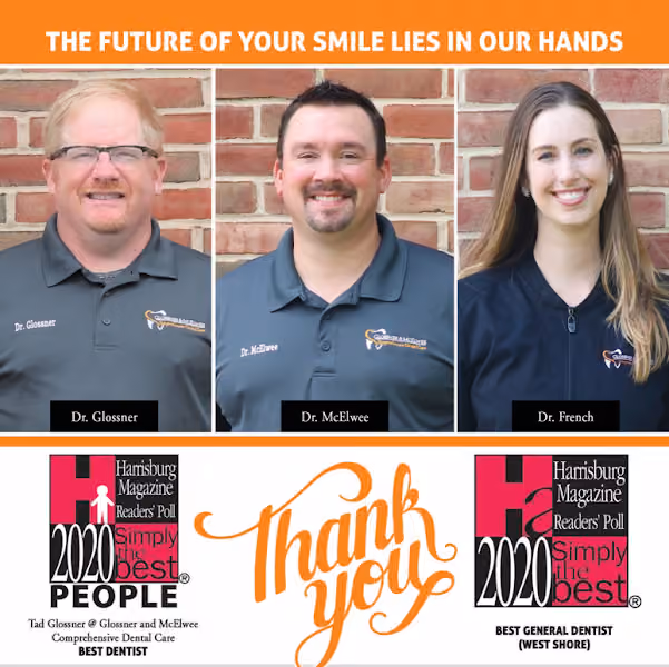 Glossner And McElwee Comprehensive Dental Care Of Camp Hill — Dr. Tadman Glossner, DDS in Camp Hill, PA
