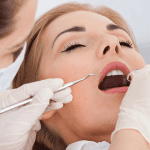 Professional photo of a dentist