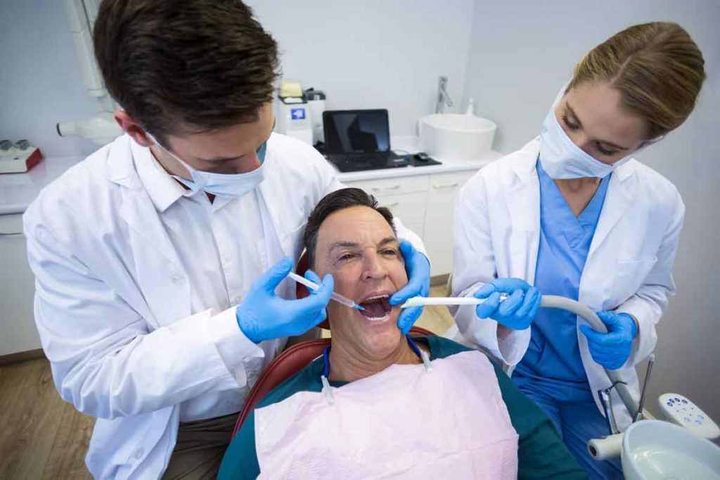 Dental anesthesiology