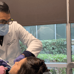 Professional portrait of a dentist