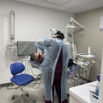 Professional photo of a dentist