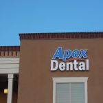 Professional portrait of a dentist at Apex Dental