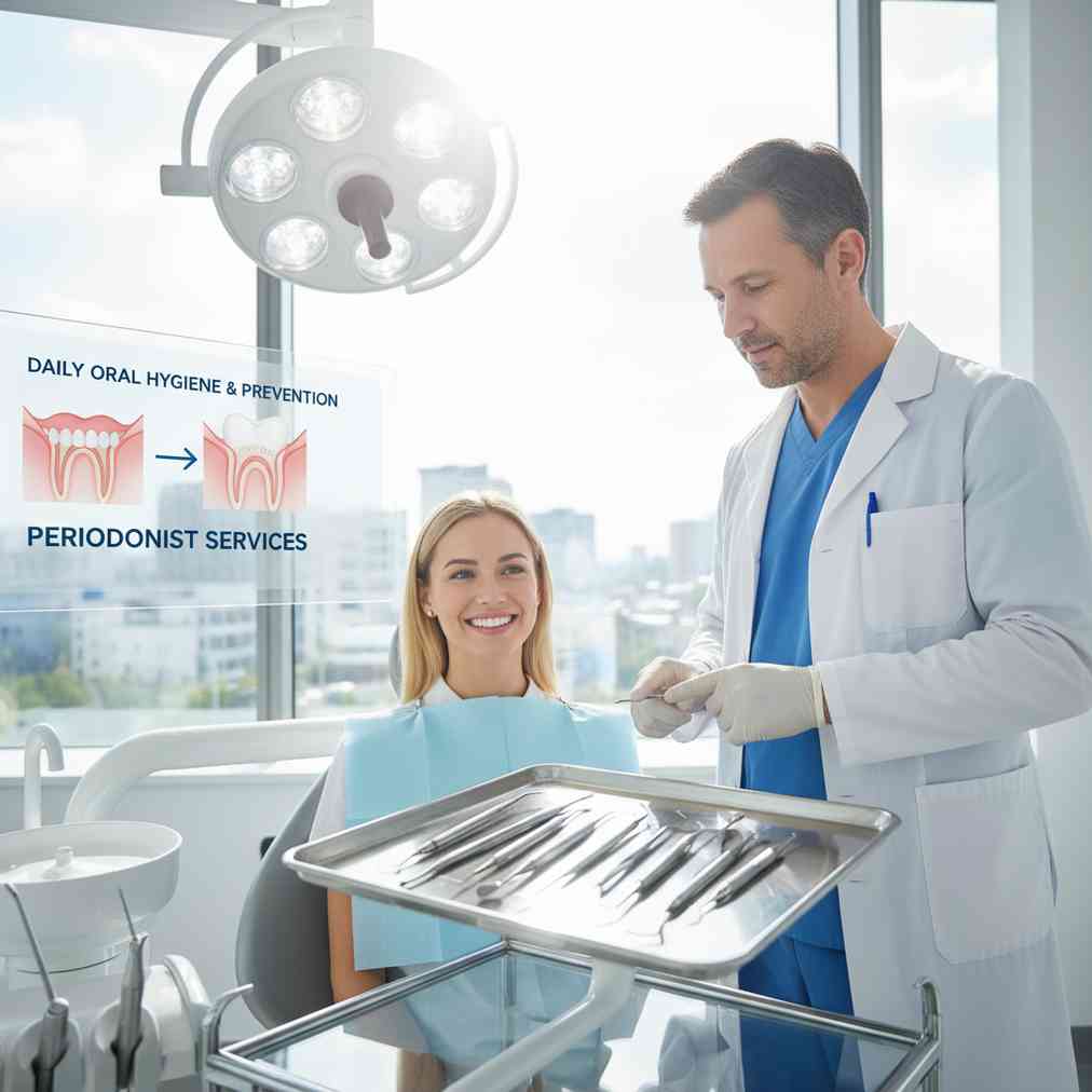 Preventive care and at-home tips recommended by Periodontists